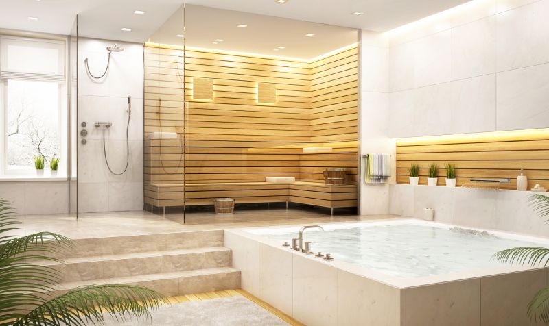 Spa-style Shower Areas