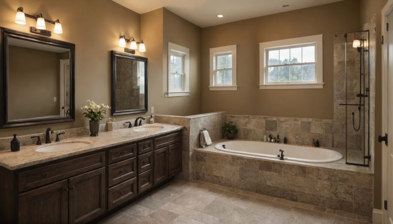 Contemporary Master Bathroom Design