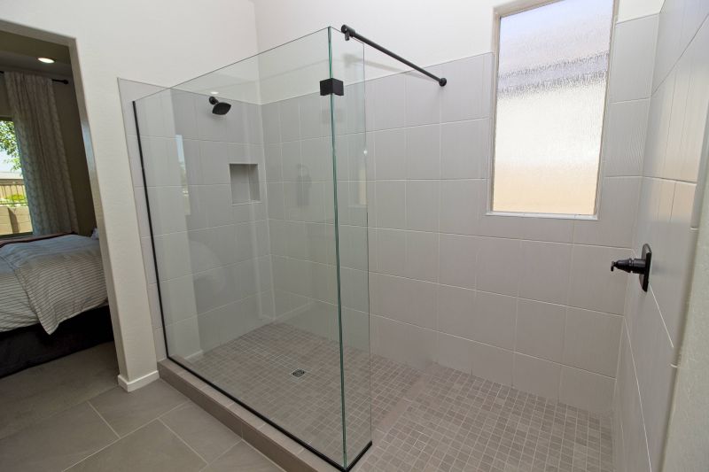 Elegant Shower Niche with Lighting